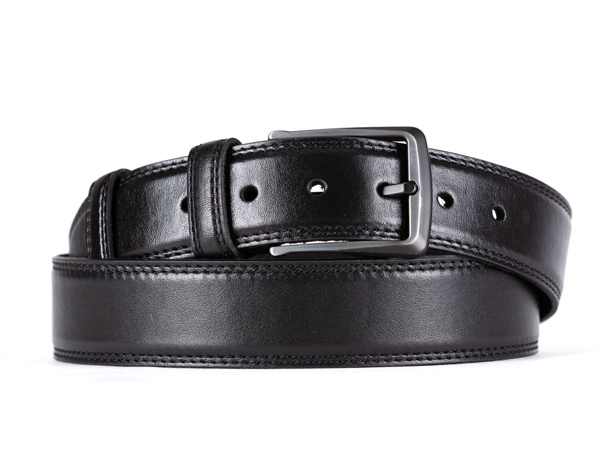 Купить Ремень в джинсы и брюки с широкими шлевками, 40 мм., нат. кожа ...